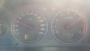 Разгон с 0-100 Volvo s80 2.4