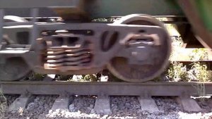 Грузовой поезд в Обухово