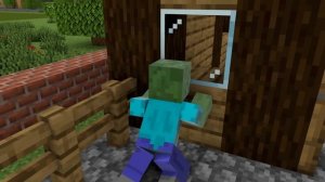 Monster School : Poor Zombie Boy, Zombie Girl and Baby Zombie - Happy Ending - Minecraft Animation