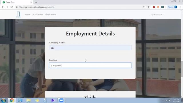 Career Door | Software Engineering Course's Full Stack Project смотреть онлайн