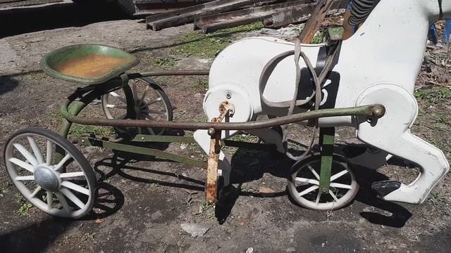 РАРИТЕТ-#1 Обзор советского коня."Конь педальный" так вот ты какой - "конь педальный"!!! смотреть онлайн