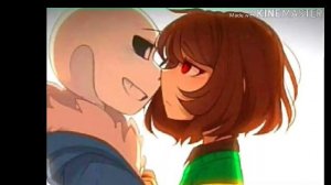 Tutu (chara x Sans vs chara x asriel)