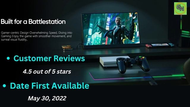 ARZOPA 15.6'' 144Hz Portable Gaming Monitor смотреть онлайн