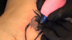 Tattoo Timelapse | Spider Tattoo