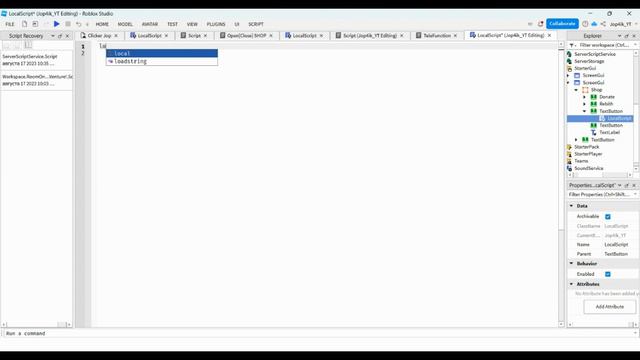 Как же сделать кликер в роблокс студио {разделы} смотреть онлайн