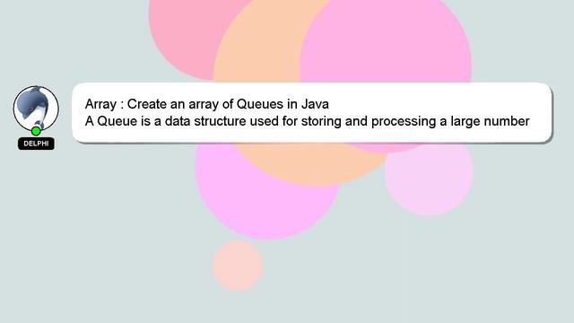 Array : Create an array of Queues in Java смотреть онлайн