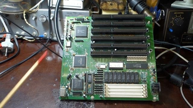 Старые PC, часть 1/2: компоновка материнских плат 286-386