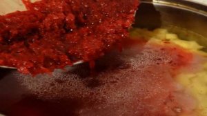 Борщ с грудкой индейки