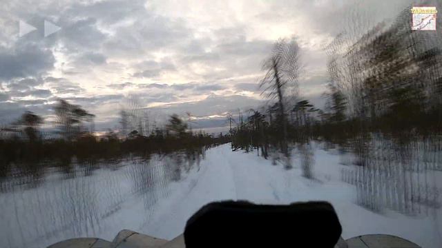 Вездеход 6х6 "ТАЙМЕНЬ". Весенний клёв щуки-монстра. Март 2023. Быстрая дорога домой! смотреть онлайн