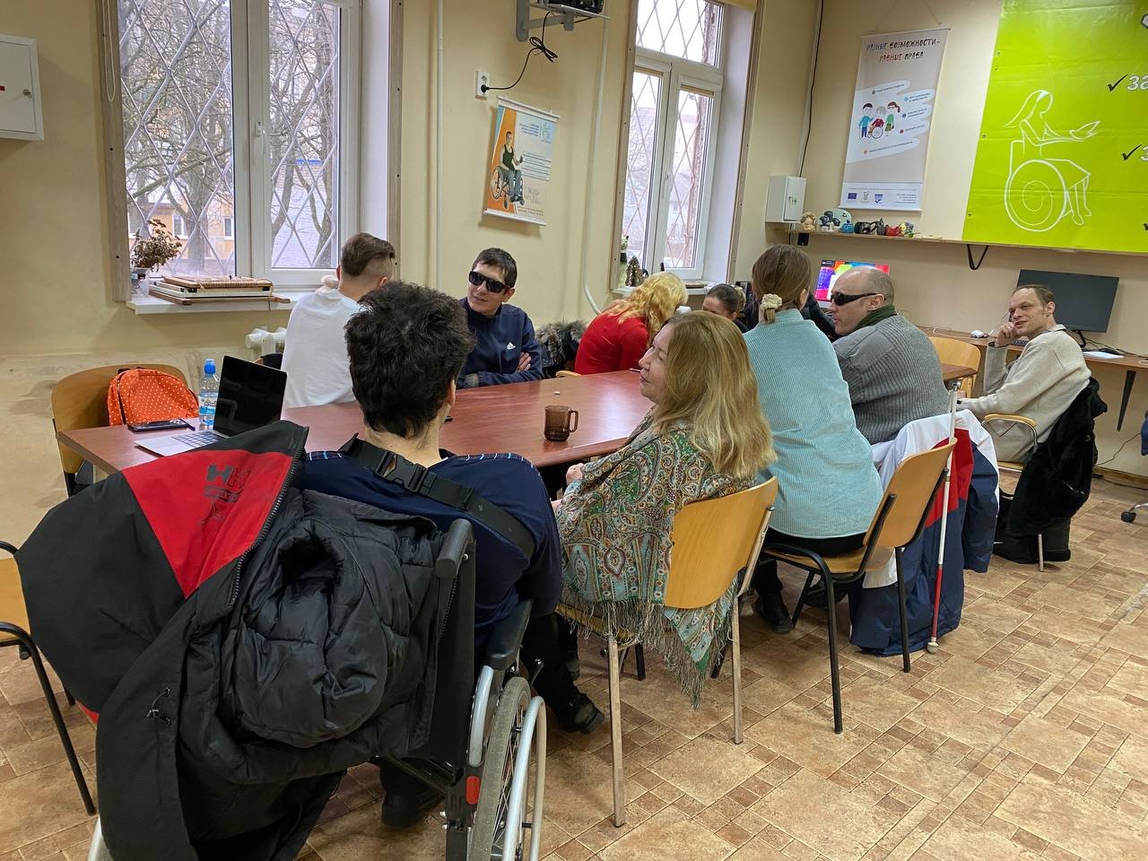 Незрячие развивают внимание 16.02.2023