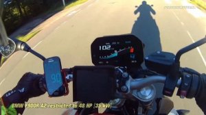 2020 BMW F900R A2 35kW 0-100 KM/H 0-60 MPH
