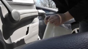 Замена салонного фильтра в Honda CR-V