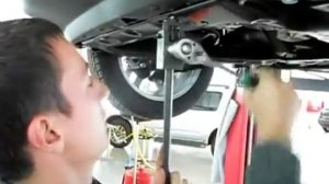 Установка защиты двигателя Ниссан Жук
