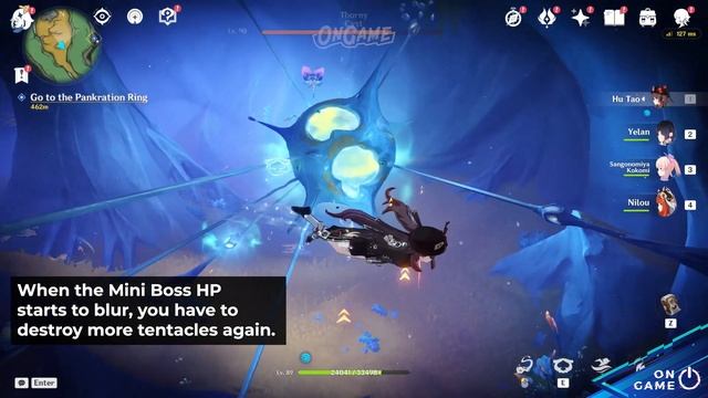 Thorny Cyst Mini Boss ("Break The Time Zone" Hidden Achievement) | Genshin Impact 4.1
