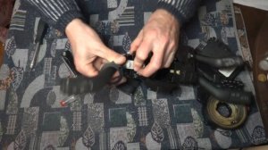 Volkswagen Transporter Т5 .  Подрулевой переключатель ! Как разобрать? Understeering's shifter !