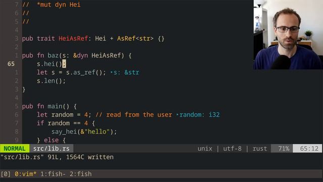 Crust of Rust: Dispatch and Fat Pointers смотреть онлайн
