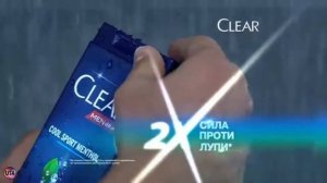Украинская реклама мужской шампунь Clear, 2018