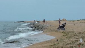 Каспийское море, июль (Махачкала)
