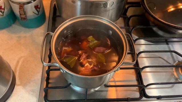 ?СКУМБРИЯ В ЧЕРНОМ ЧАЕ И ЛУКОВОЙ ШЕЛУХЕ + РЫБАЛКА ❗️