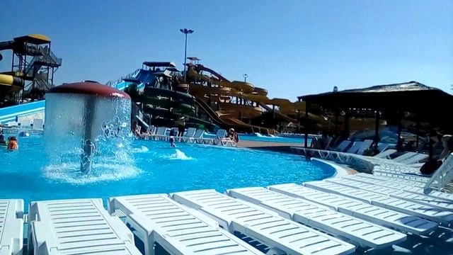 Анапа. Аквапарк Золотой пляж. 18.09.23