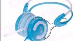 KEENION KDM 803B Stereo Headphone w  Microphone   Blue210cm 3 5mm