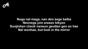 BabyMonster - Batter Up  (SLOW acoustic karaoke )