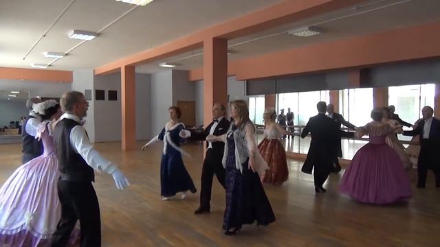 Вальсовый котильон на 6 пар. Waltz Cotillion смотреть онлайн