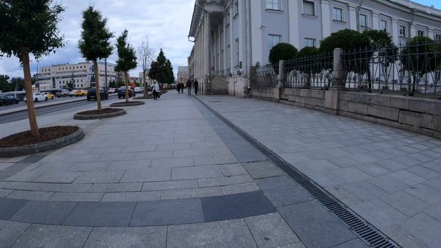 Moscow. Garden Ring road. m.Krasnyye vorota - m.Barrikadnaya. смотреть онлайн