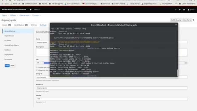 RH PAM 7.1.1 Business Central - git interaction смотреть онлайн