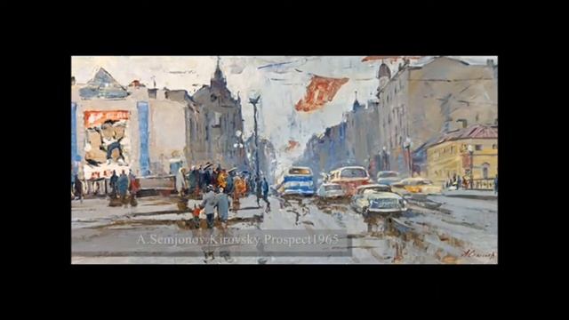 AUTUMN IN LENINGRAD. Leningrad School of Painting (1950-70s.) смотреть онлайн