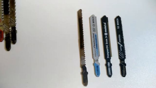 Самая большая на Ютуб коллекция пилочек для электролобзика. смотреть онлайн