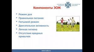 Занятие №11  Основы Здорового образа жизни