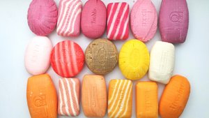 Резка кубиков на мыле. АСМР. Cutting soap cubes. ASMR