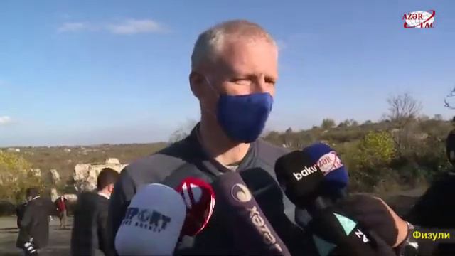 Кестутис Янкаускас: Мы воочию увидели разрушения в Физули
