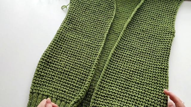 ВЯЗАНИЕ ? ПРОДВИЖЕНИЕ КАРДИГАНА ?// НОВЫЙ ПРОЦЕСС ?// кардиган спицами // жилетка спицами. смотреть онлайн