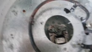 Техническое обслуживание сушилки Ветерок. Смазываем электродвигатель.