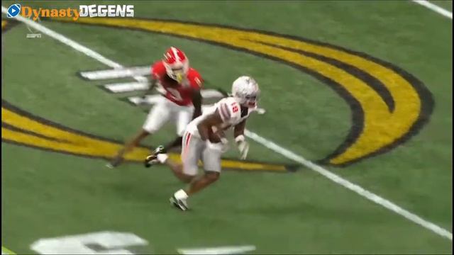 Ohio State WR Marvin Harrison Jr. vs. Georgia 2022 - Dynasty Degens смотреть онлайн