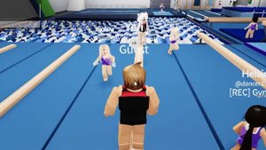 The Roblox Gymnastics Simulator