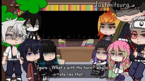 Past Hashiras react to Future Kamaboko squad | MANGA SPOILERS | || Tanjiro,Nezuko and Genya || Kny