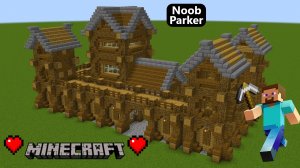 Майнкрафт — Как построить большую базу выживания, minecraft.