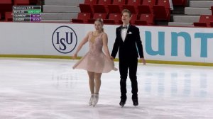 Natalie Taschlerova / Filip Taschler (CZE)| Ice Dance Rhythm Dance | Lake Placid 2019