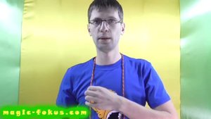 секрет фокуса верёвка проходит через шею