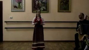 ЗА ОГОРОДОМ ЛУГ. Воронежские частушки. Сольное народное пение ЗАТЕЯ.