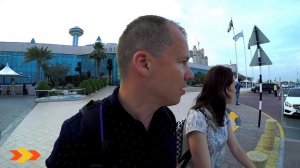 ОАЭ | Продуктовый магазин Carrefour - Marina Mall и набережная (Corniche) в Абу-Даби