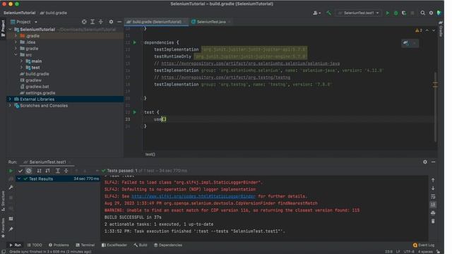 Introduction to testNG | Selenium Webdriver | JAVA | Gradle | macOS смотреть онлайн