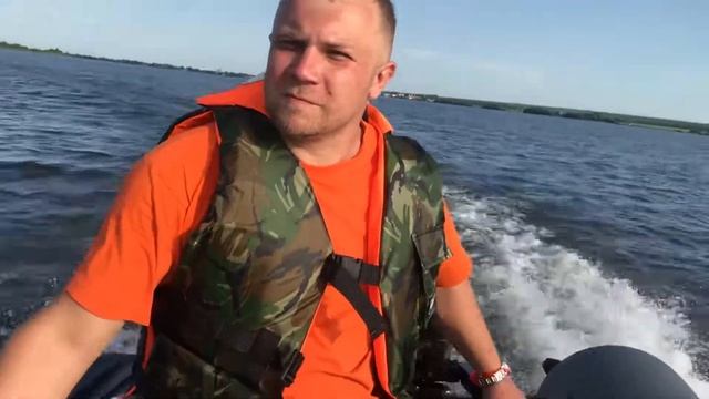Gladiator 9.9 лодка Таймень 360 нднд