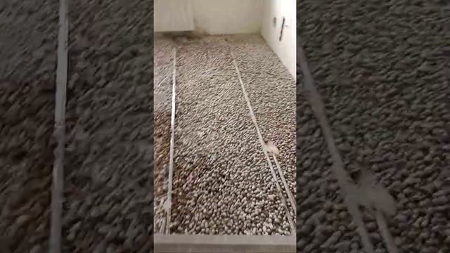 Стяжка пола из керамзита и наливного пола. Часть 1.