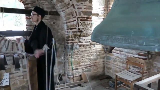 Пасхальный колокольный звон на Святой Горе Афон смотреть онлайн