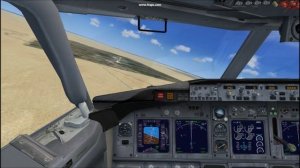 FSX Ercan Airport Pegasus Airlines Boeing 737-800 on HP Pavilion dv6-6b51ea Laptop