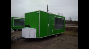 Торговый прицеп 5х2 метра, Мобильный магазин,  Автолавка, Фуд-Трак от производителя.